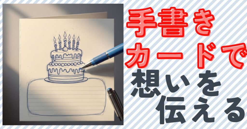 バースデーカードを手書き！ボールペンで想いを伝える差をつける方法